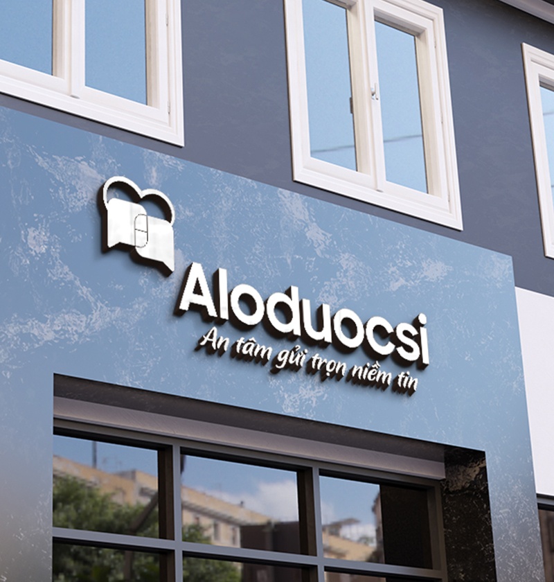 Bộ nhận diện thương hiệu Alo Dược Sĩ