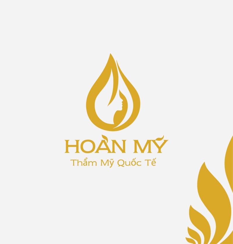 Thiết kế Logo Thẩm Mỹ Quốc Tế Hoàn Mỹ