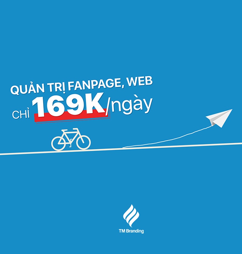 QUẢN TRỊ FANPAGE, SEO WEB CHỈ 169K/ NGÀY