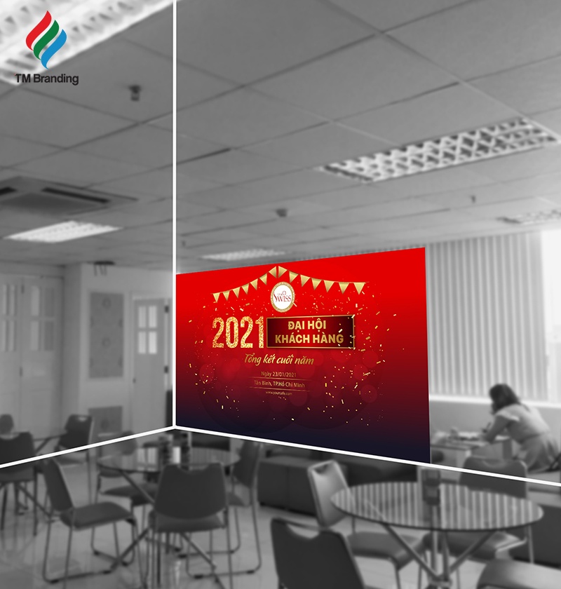 Thiết kế và thi công sự kiện Event Cty Total Swiss