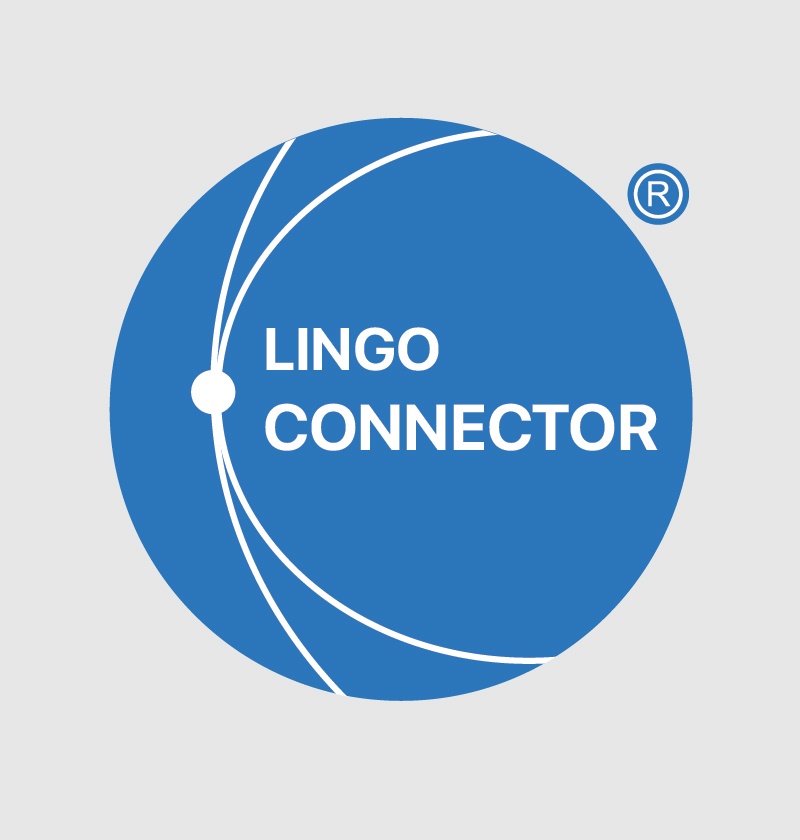 Thiết kế logo thương hiệu Lingo connector